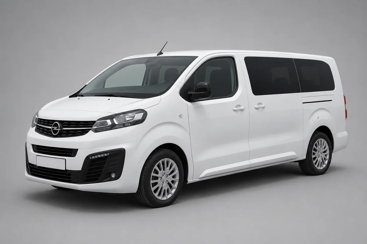 Opel Zafira 8+1 rental vehicle